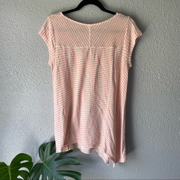 Anthropologie Meadow Rue Spliced Stripe Tee - Picture 4 of 4